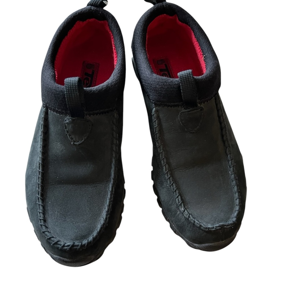 Teva Nubick Black Mule Slip-On Shoes Cozy Womens 6